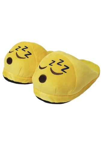 Pantuflas emoji dormilon