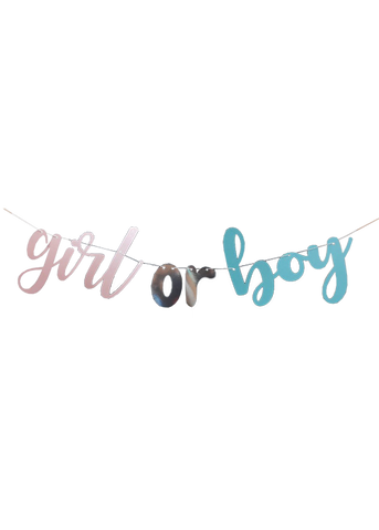 Banner boy or girl