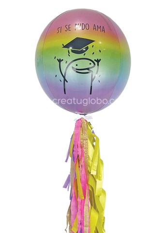Esfera multicolor graduacion fork