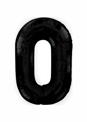 Número 0 Negro