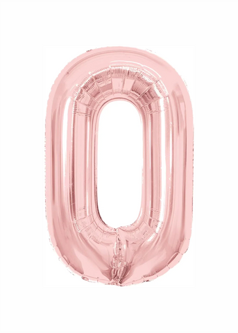 Número 0 Rose gold