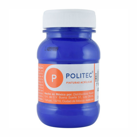 Pintura acrilica politec 100ml Azul ultramar