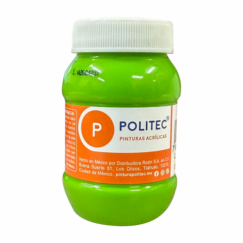 Pintura acrilica politec 100ml Lima