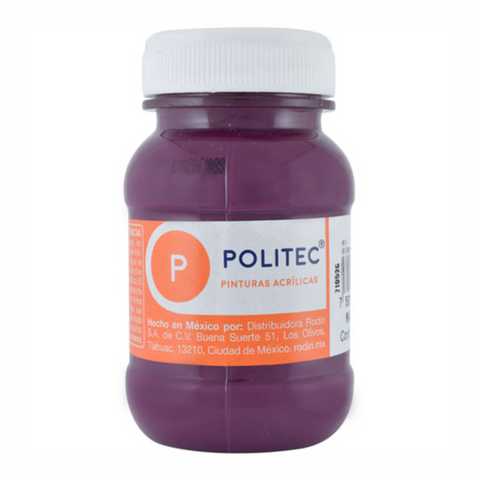 Pintura acrilica politec 100ml Malva
