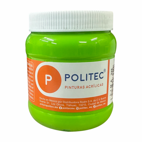 Pintura acrilica politec 250ml Lima