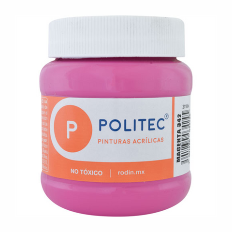 Pintura acrilica politec 250ml Magenta