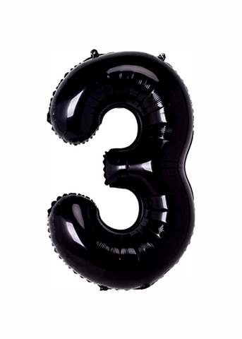 Número 3 Negro