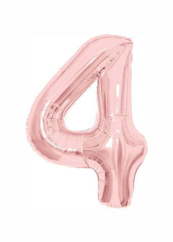 Número 4 Rose Gold