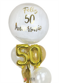 Arreglo franja blanca aniversario