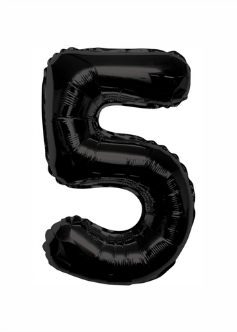 Número 5 Negro