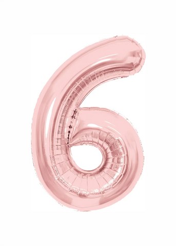 Número 6 Rose Gold