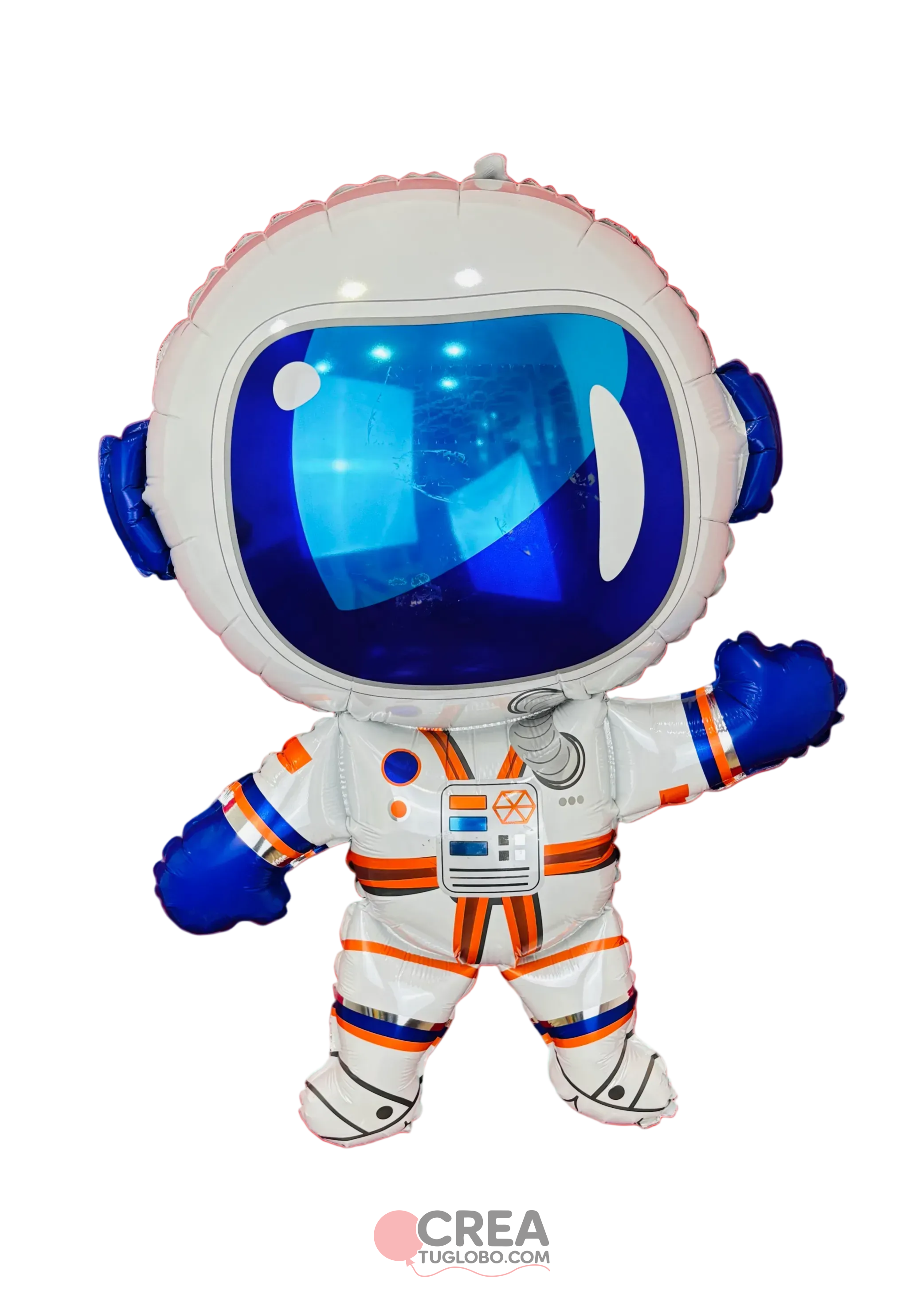 Globo metálico astronauta
