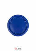 Plato redondo 7" azul