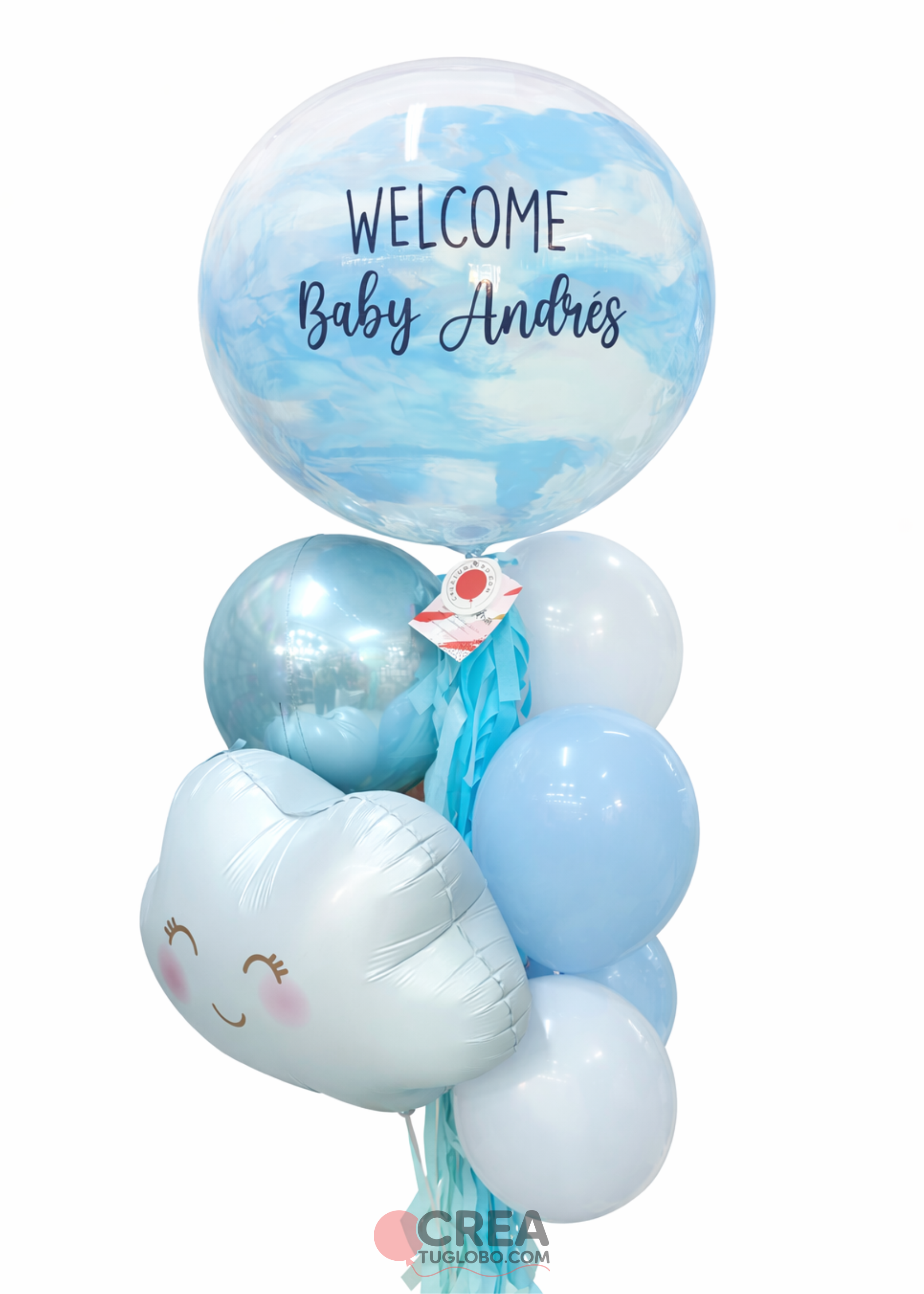 Bubble baby Andrés