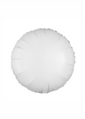 Círculo metálico blanco