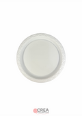 Plato redondo 7" blanco