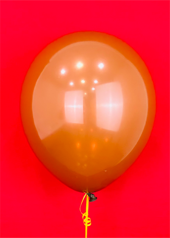Globo de látex café