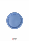Plato redondo 7" celeste