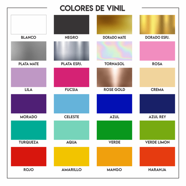 Vinil para globo de 24"