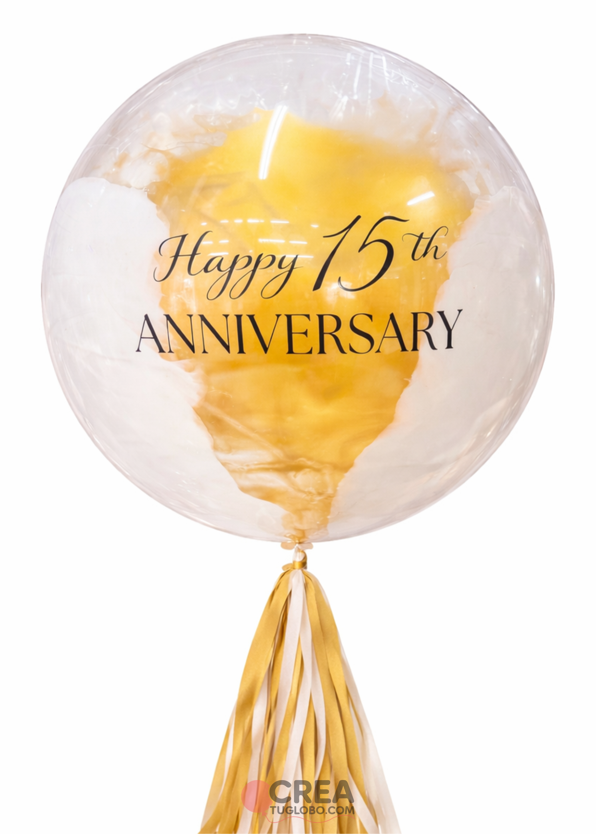 Bubble blanco y beige