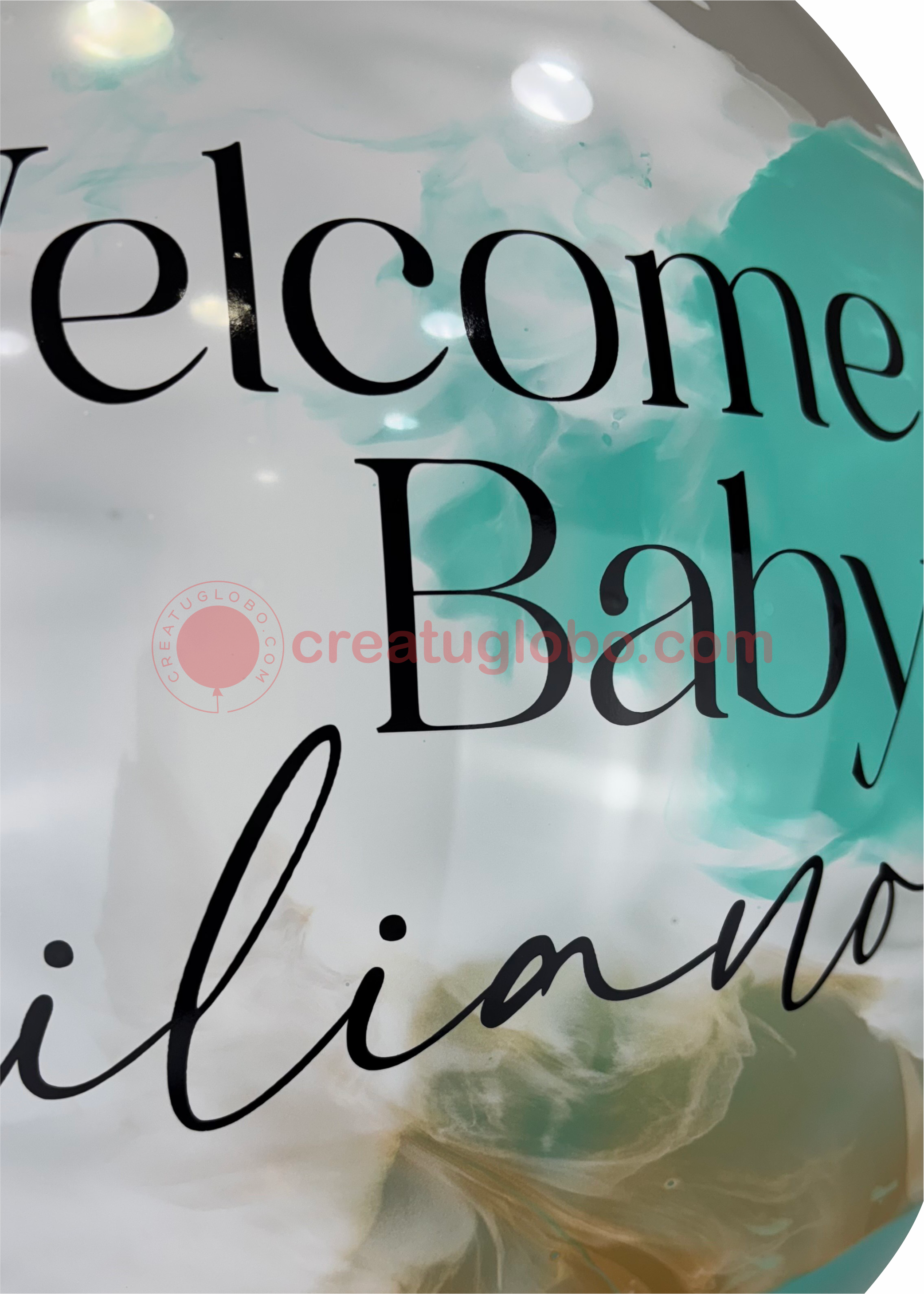 Bubble welcome Emilio