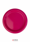 Plato redondo 9” fucsia