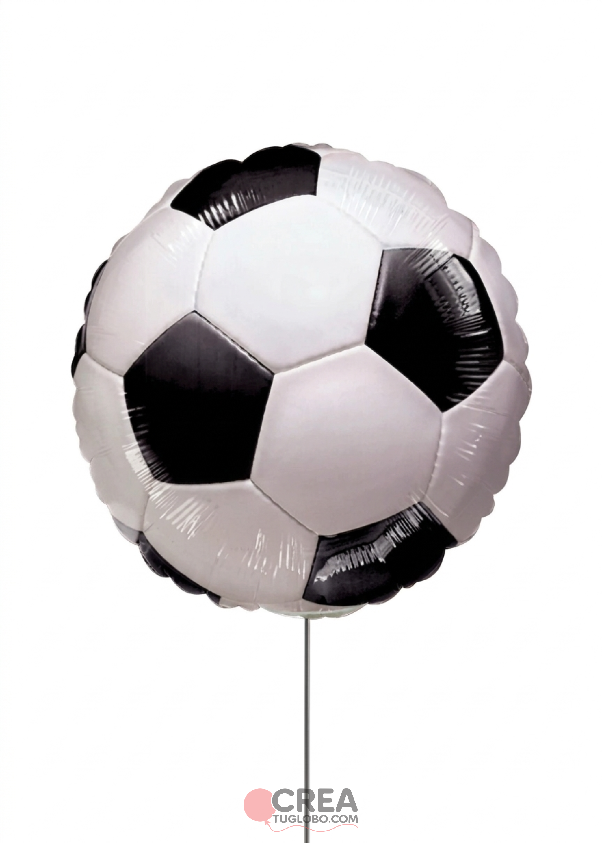 Globo metalico futbol soccer 18in