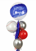 Arreglo franja diagonal azul baseball