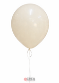 Globo de látex arena