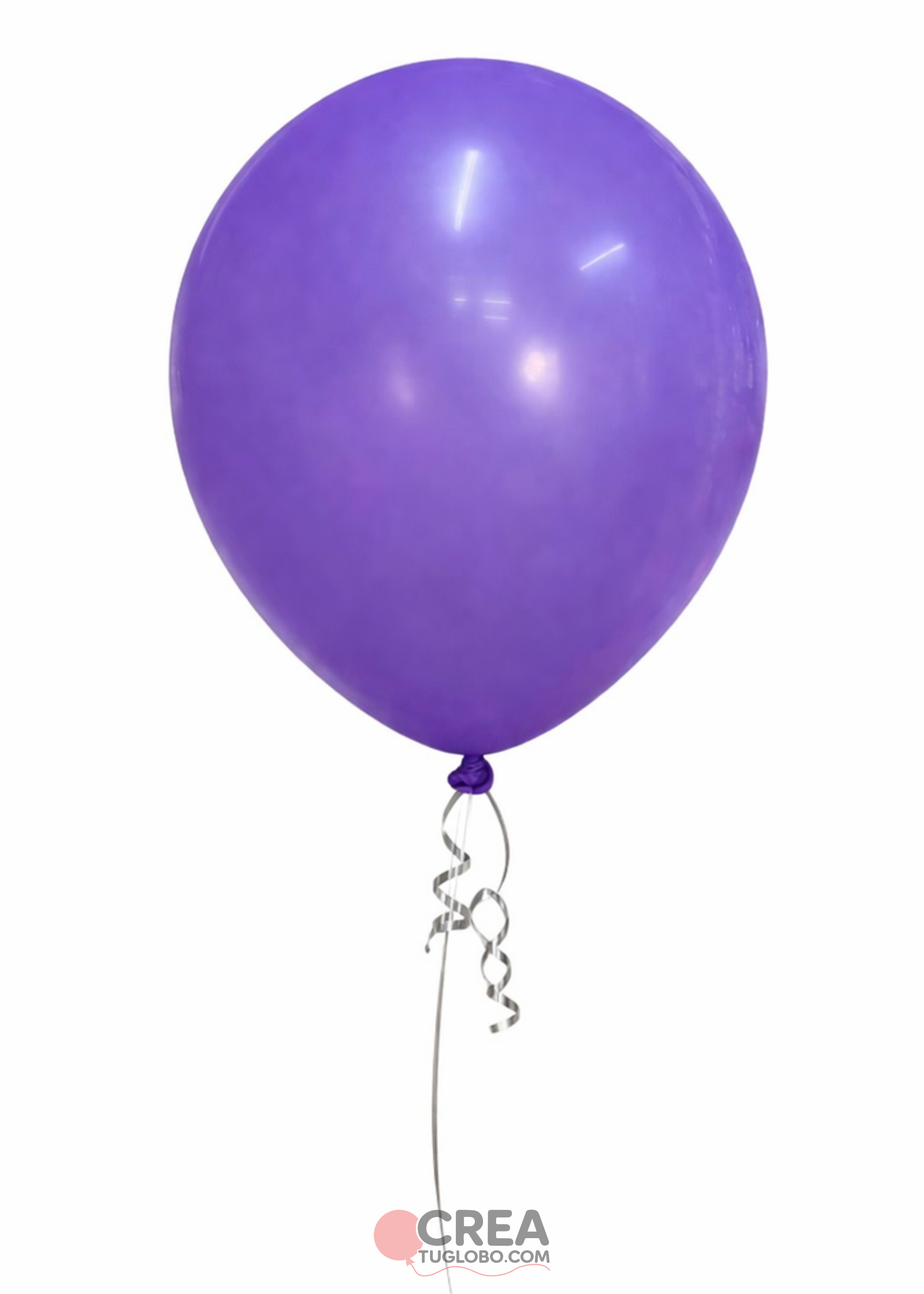 Globo de látex lila