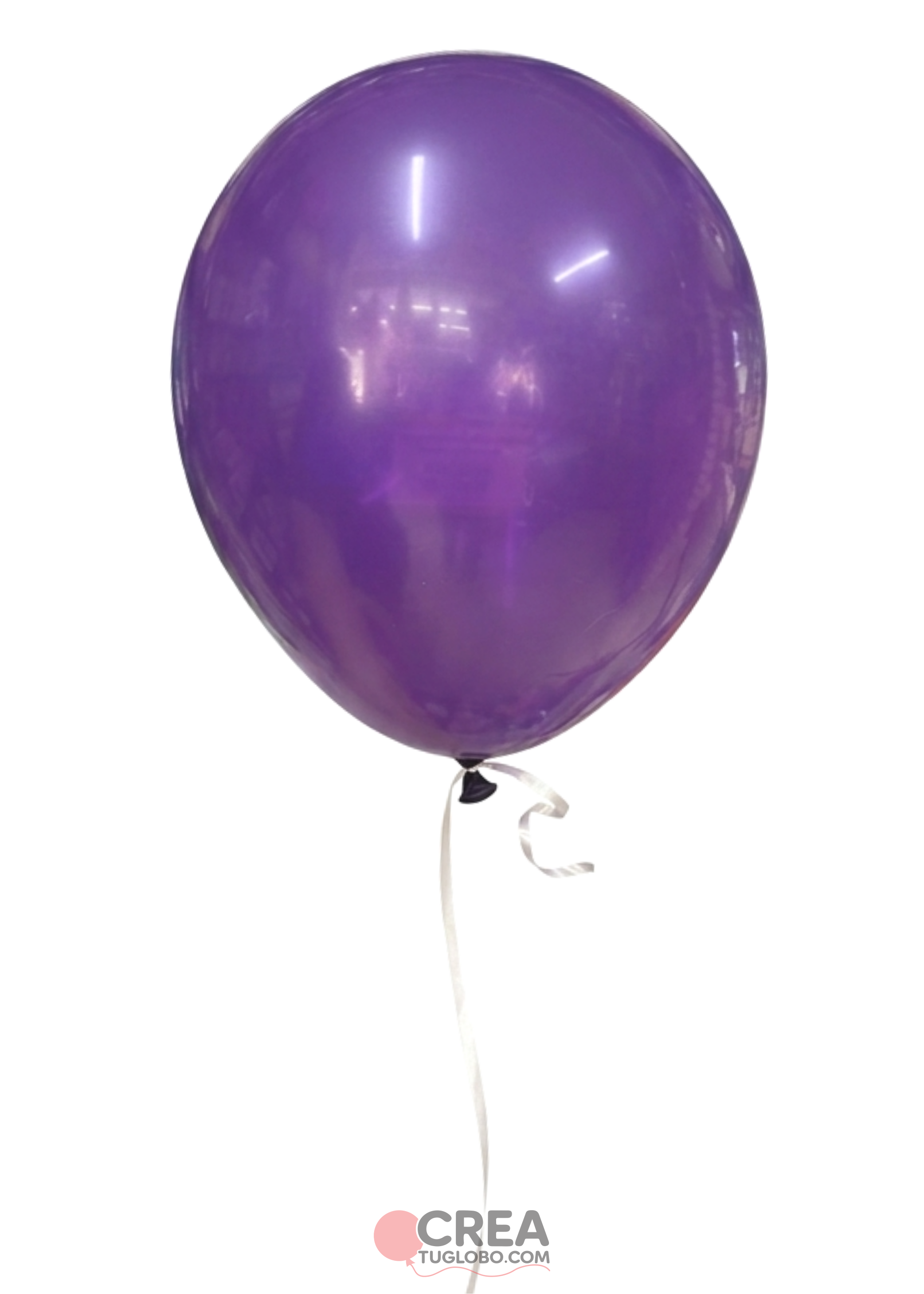 Globo de látex morado