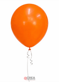 Globo de látex naranja