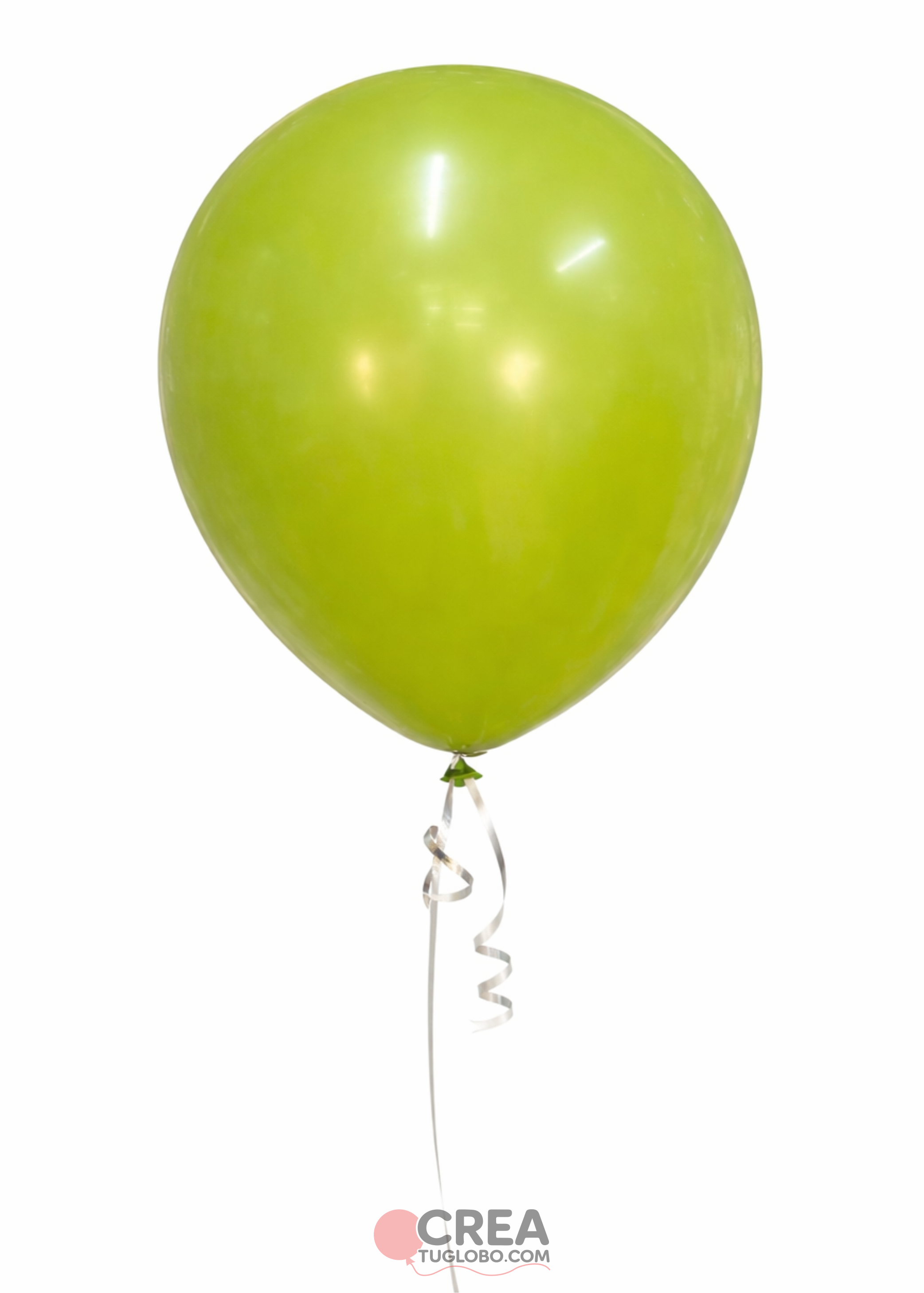 Globo de látex verde oliva