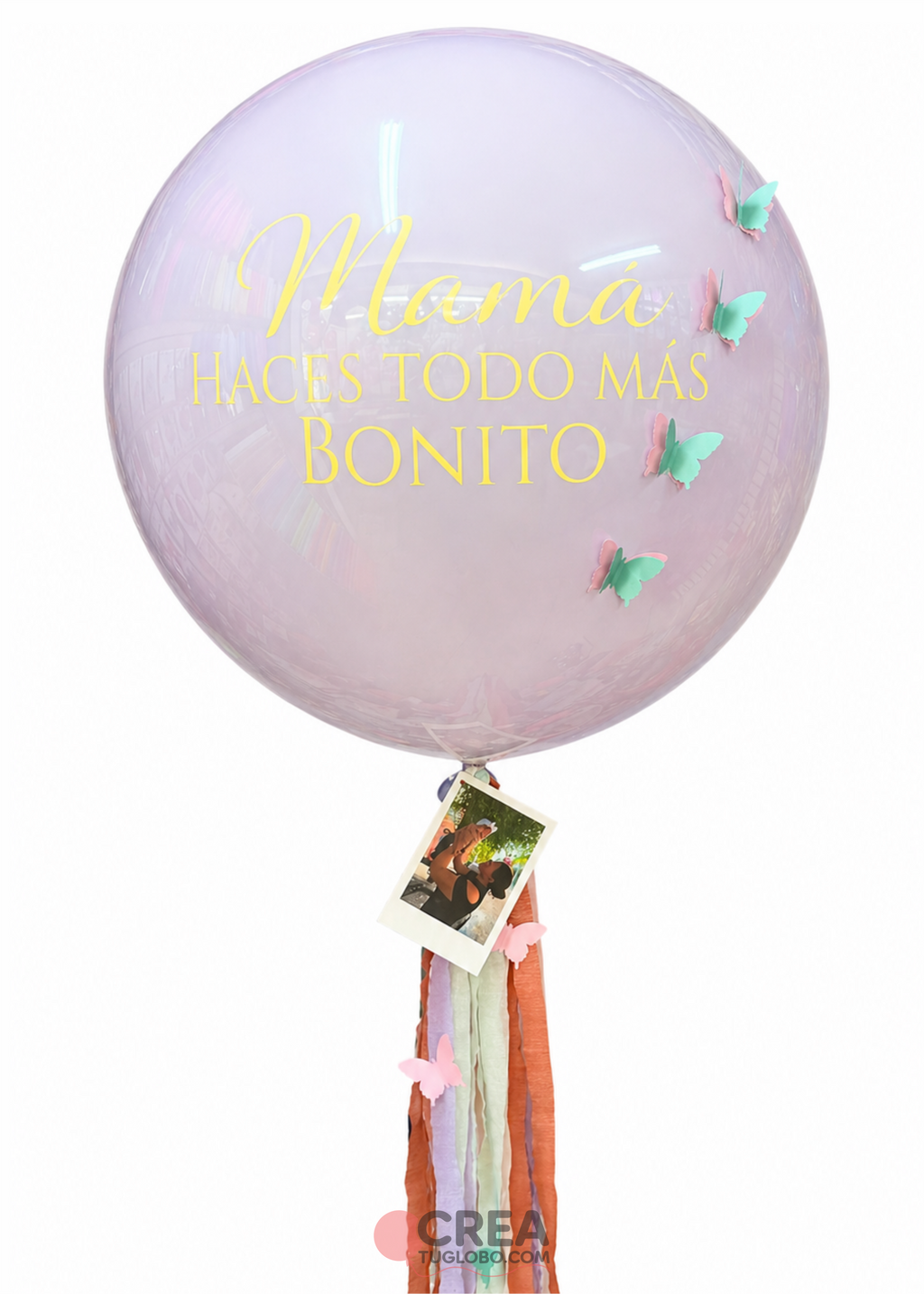 Bubble + mariposas
