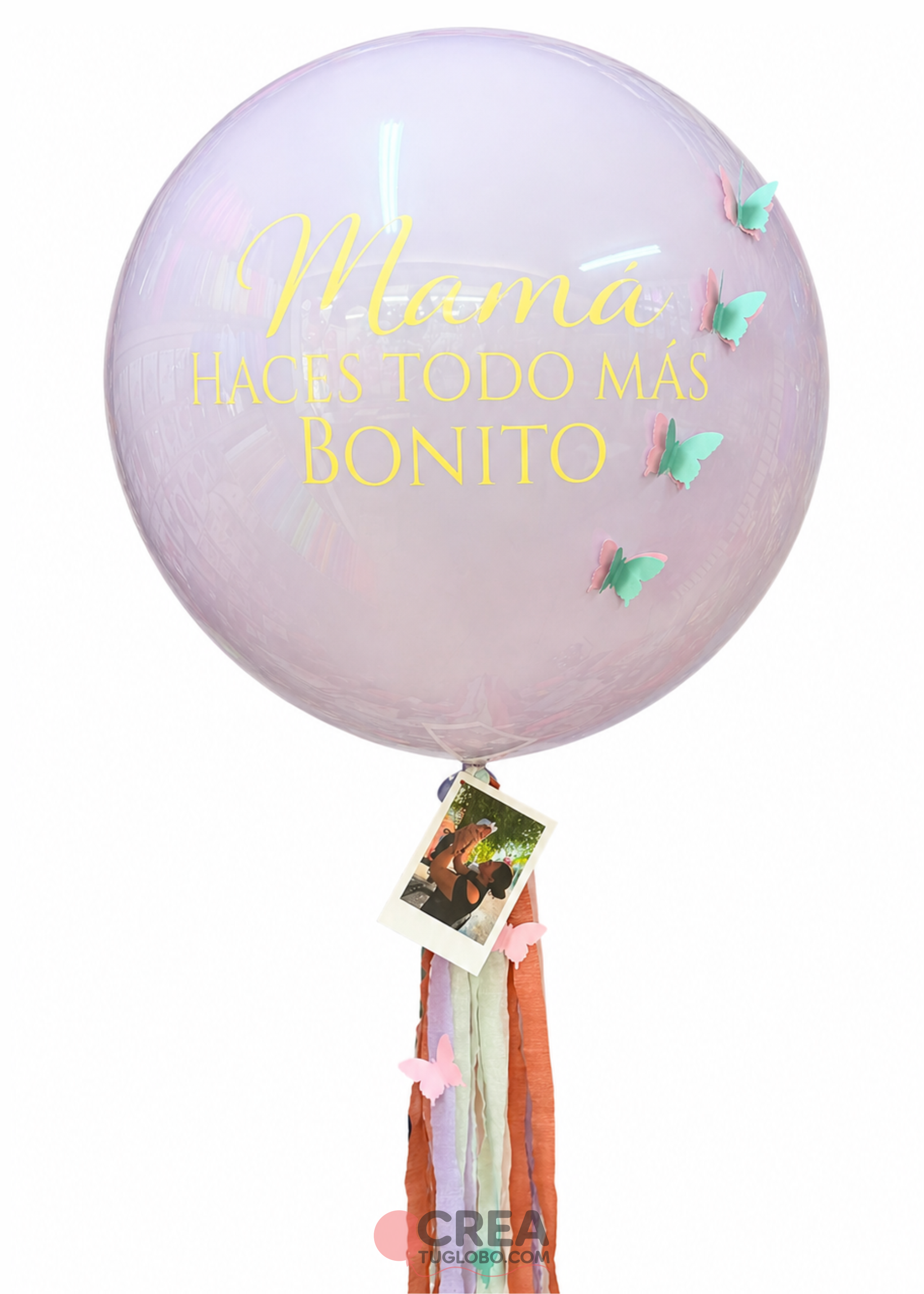 Bubble + mariposas