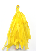Guirnalda de papel amarillo