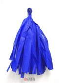 Guirnalda de papel azul
