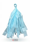 Guinalda de papel celeste