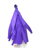Guirnalda de papel morado