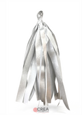 Guirnalda de papel plata