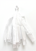 Guirnalda de papel blanca