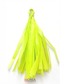 Guirnalda de papel verde limón