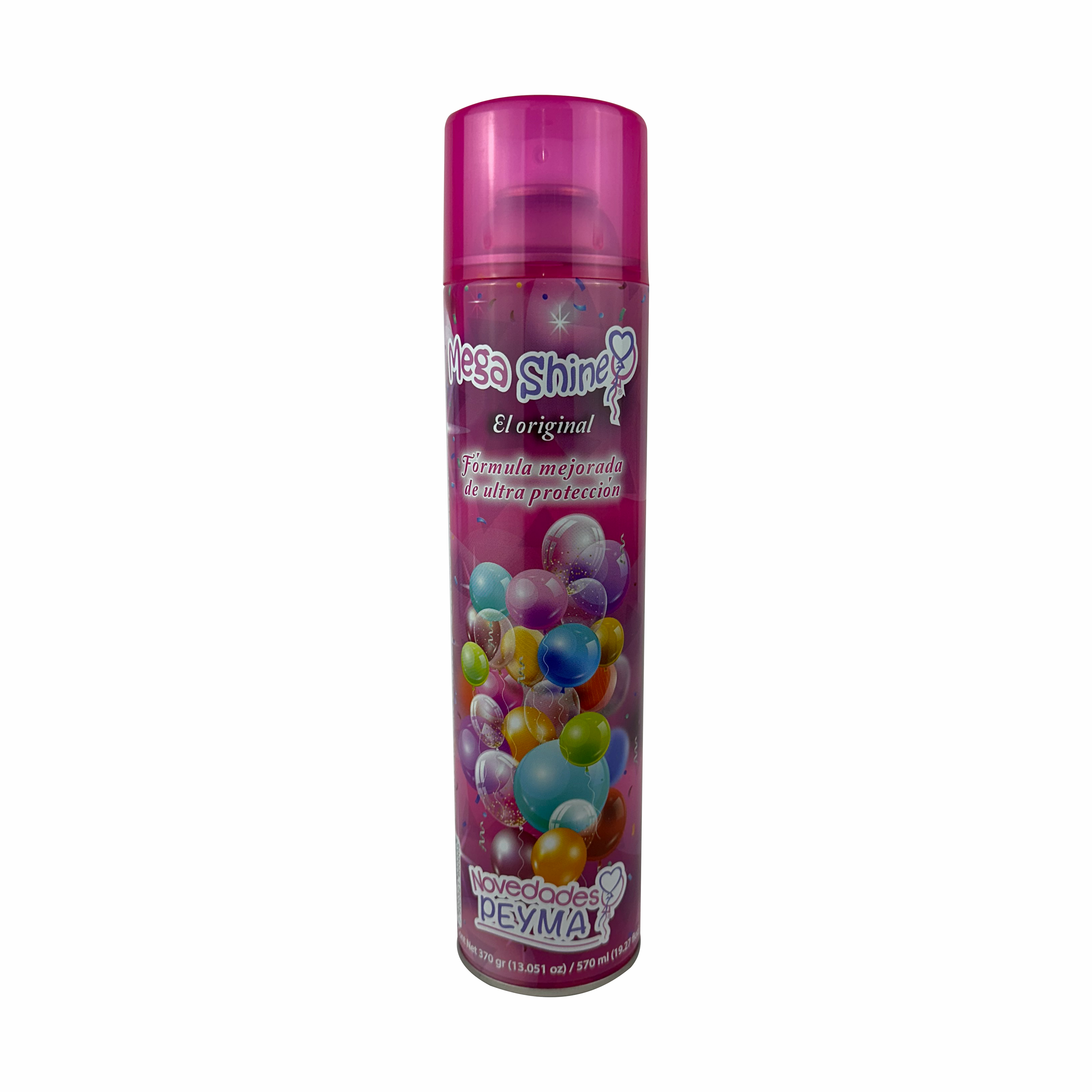 Abrillantador de globos mega shine 570ml