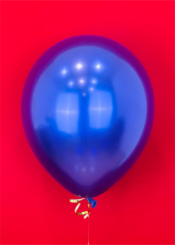 Globo de látex morado chrome
