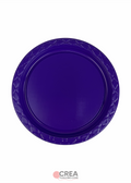Plato redondo 9" morado