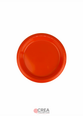 Plato redondo 7” naranja