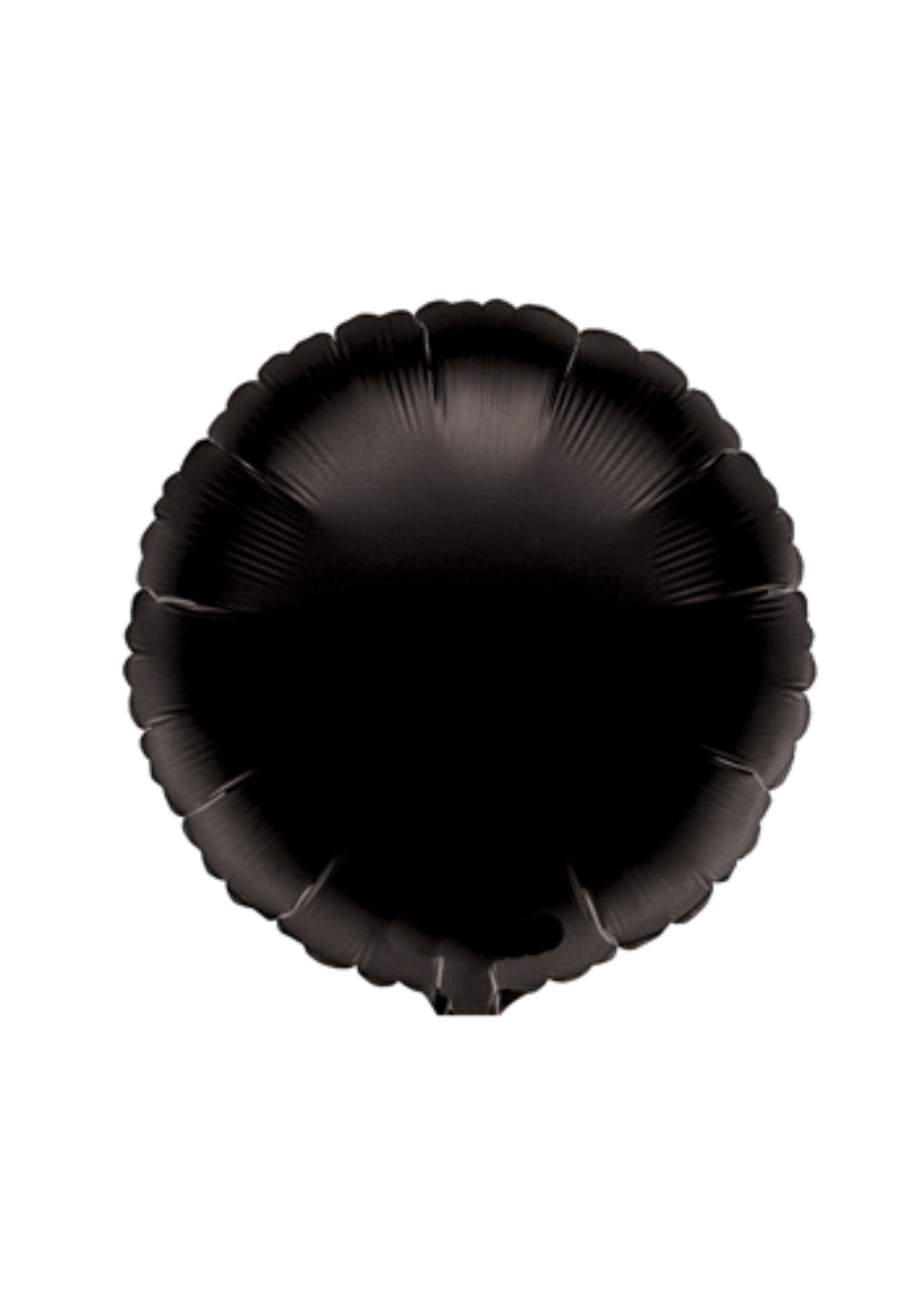 Círculo metálico negro