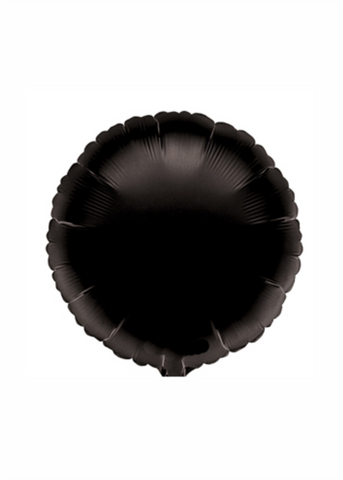 Círculo metálico negro