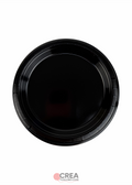 Plato redondo 9” negro
