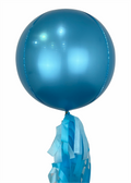 Esfera metálica celeste